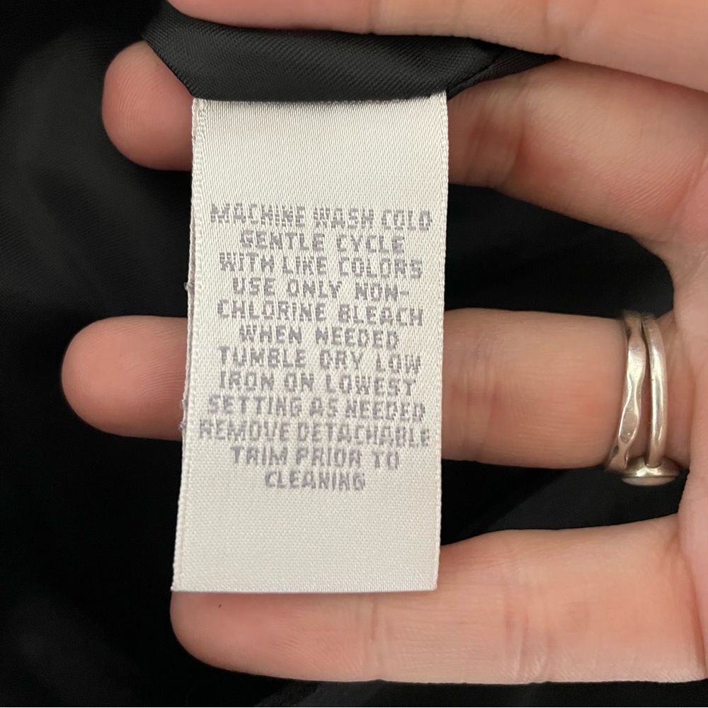 Vintage Worthington Works Basic Solid Black Midi … - image 6